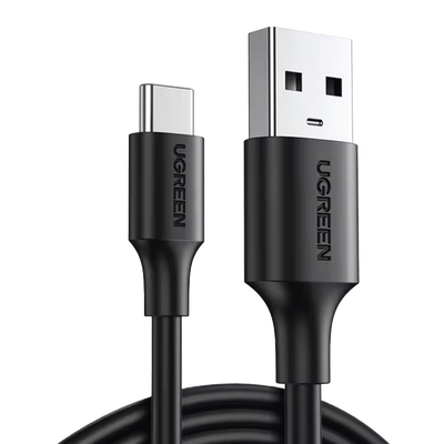Cable USB-A a USB-C | 1 Metro | Carga y Sincronización de Datos | Carga Rápida 60W | Datos 5 Gbps | QC 3.0/2.0 | FPC | AFC | Protección Integrada | Duradero y Flexible| Caja ABS | Cubierta de TPE |