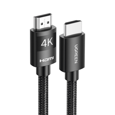 Cable HDMI 2.0 de Nylon Trenzado | 2 Metros (6.56 Pies) | 4K@60Hz | ARC | Dolby ATMOS | True HD | TMDS | HDR | 3D Inversivo | 18Gbps | 3 Capas de Protección + 4 de Blindaje | Niquelado | Carcasa de