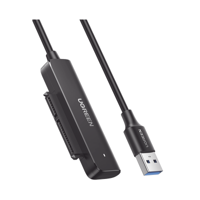 Cable Adaptador SATA a USB 3.0 | SATA 3.0/2.0 | Soporta HDD y SSD de 2.5\" | Soporta S.M.A.R.T, TRIM, UASP | No Requiere Adaptador de Corriente | Cable 50 cm.