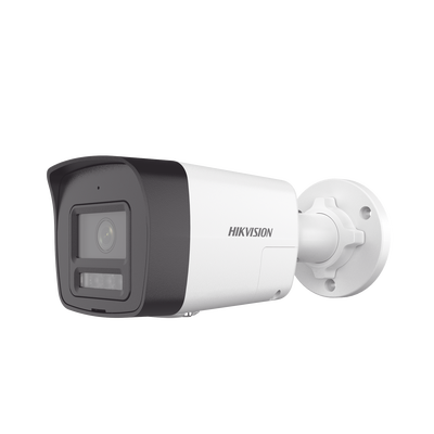 Cámara Bala IP / 4 Megapixel / Dual Light 30 m (98.4 ft) IR + 20 m (65.6 ft) Luz Blanca / Audio Bidireccional / AcuSense Lite / IP67 / PoE