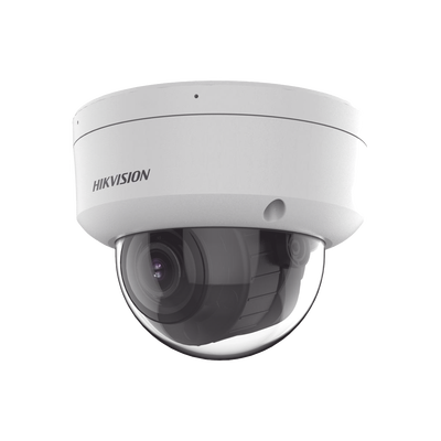 Domo IP / 4 Megapixel / Lente Motorizado 2.8-12 mm / Dual Light 40 m (131.2 ft) / AcuSense / WDR 120 dB / IP67 IK10 / PoE