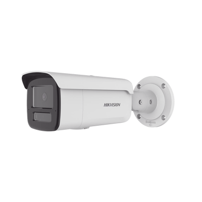 Cámara Bala IP / 4 Megapixel / Dual Light 80 m (262.5 ft) / AcuSense / Audio Dual / WDR 120 dB / IP67 IK10 / PoE