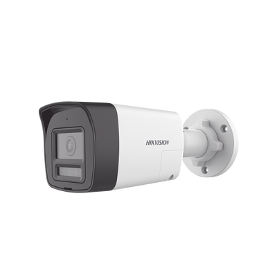 Cámara Bala TURBOHD / 3K 5 Megapixel / Lente 2.8 mm / Ángulo 112° / Dual Light IR 30 m (98.4 ft) + Luz Blanca 20 m (65.6 ft) / Audio Bidireccional / IP67