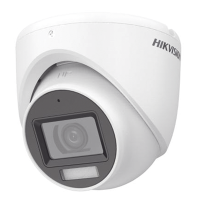 Cámara Turret TURBOHD / 2 Megapixel / Dual Light IR 30 m (98.4 ft) + Luz Blanca 20 m (65.6 ft) / Gran Angular 101° / Micrófono Integrado / IP67 / Metal