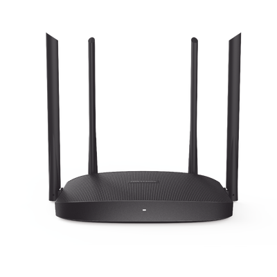 Router Inalámbrico WISP Gigabit / Hasta 1200 Mbps / Doble Banda AC (2.4 GHz y 5 GHz) / 3 Puertos LAN 10/100/1000 Mbps + 1 Puerto WAN 10/100/1000 Mbps / 4 Antenas Externas Omnidireccional de 5 dBi