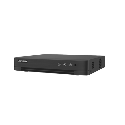 DVR Pentahíbrido / 4 Canales TurboHD + 1 Canal IP / 2 Megapixel (1080p) Lite / AcuSense Lite / Audio Bidireccional Coaxitron / H.265+ / 1 Bahía HDD 4 TB