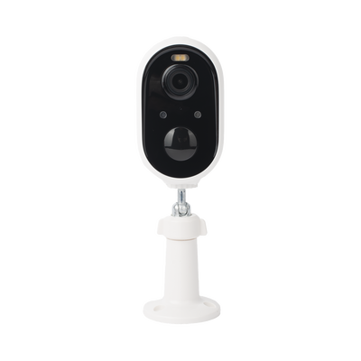 Cámara IP de Batería (Gran Angular) 3 Megapixel | WiFi | Audio Bidireccional | Batería Recargable 5200 mAh | IP65 |Exterior con Protección| Estadísticas de Energía | Detección de Humanos | Incluye