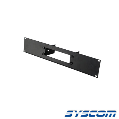 Tapa frontal de aluminio para radios TK7180/8180 uso en rack estándar de 19\"