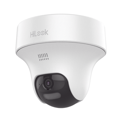 Cámara Turret TURBOHD / 2 Megapixel / Dual Light 25 m (82 ft) IR + 20 m (65.6 ft) Luz Blanca / Audio Bidireccional / dWDR / Lente 3.6 mm