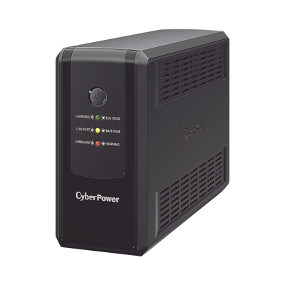 UPS de 550 VA/275 W, Topología Línea Interactiva, Entrada 120 Vca NEMA 5-15P, y 8 Salidas NEMA 5-15R, Con Regulador de Voltaje (AVR)