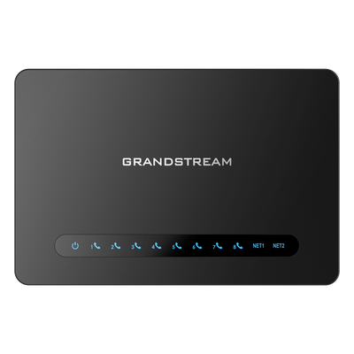 Gateway 8 Puertos FXS (Conectar Teléfono Análogo) con Router NAT Gigabit / 2 Perfiles SIP / Cifrado AES / Conferencia de Voz 3 Participantes / Calidad de Voz HD / Fax T.38 / 2 Puertos Gigabit / Apr