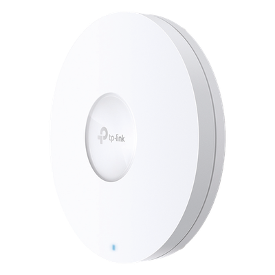 Punto de Acceso Omada / Wi-Fi 6 AX5400 MU-MIMO 4x4 / Mesh Omada / Alta Densidad de Usuarios / Configuración por Controlador o Stand-Alone / Para Montaje en Techo/pared / Alimentación PoE+