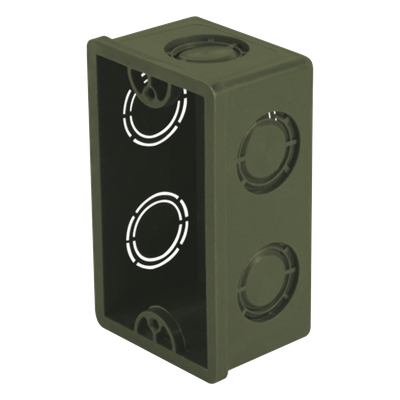 Caja Chalupa de 1/2\" para Instalaciones de PVC Conduit Pesado.