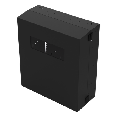 Gabinete de Pared con Rack Horizontal de 6 UR, con Ventanilla de Inspección, Se envía el Gabinete Armado.