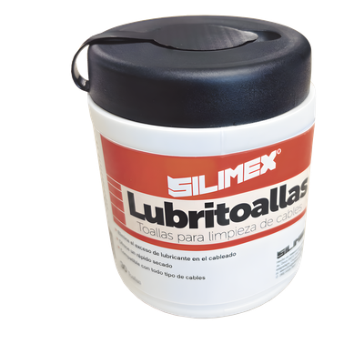 Lubritoallas para Cables / Elimina el Exceso de Lubricante en Jalado por Tuberías / Toallitas Húmedas con Doble Textura / Limpieza Rápida y Segura / Compatibles con Todo Tipo de Cableado / Presenta
