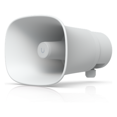 Altavoz IP Horn / 120 dB / PoE+ / Detección AI / IP66 / Montaje Múltiple
