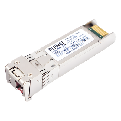 Transceptor WDM mini-Gbic SFP+ 10G LC TX:1330nm RX:1270nm para fibra Mono Modo 60 Km, Requiere MTB-LA60