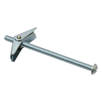 Sujetador Mariposa / Tornillo 1/8\" (3 mm) / Bronca 3/8\" (10 mm) / Largo 2\" (51 mm) / Carga 12 kg en Tablaroca