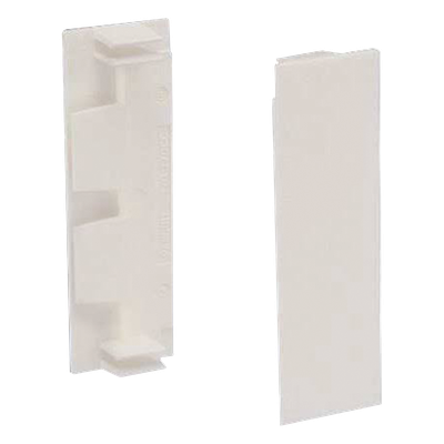 Unión recta de tapa, para uso con canaleta T70, Material PVC Rígido, Color Blanco Mate