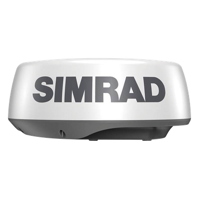 Radar Náutico HALO20 / Tecnología de Compresión de Pulsos / Alcance de 24 Millas Náuticas / Antena Domo de 61 cm / Seguimiento MARPA / Modos Puerto, Altamar y Clima / InstantOn™ / Bajo Consumo Ener
