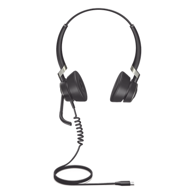 Diadema / Auricular Jabra Engage 50 Stereo / USB-C / 3 Micrófonos con Cancelación de Ruido / Sonido Digital HD (5099-610-189)