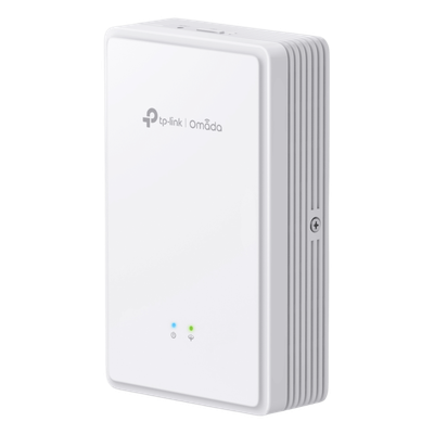 Punto de Acceso GPON Omada / WiFi 6 AX1800 / 1 puerto GPON / 1 Puerto FXS / 2 Puertos 10/100/1000 RJ45 / Mesh Omada / Configuración por Controlador o Stand-Alone / Para Montaje en Pared
