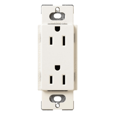 Contacto Dúplex de Pared / 15 A / 125 V / Conexión a Tierra / 3 Hilos / Color Biscuit
