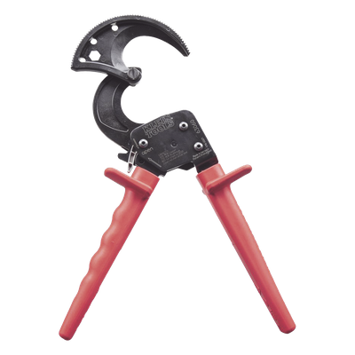 Cortacables con Matraca Para Cable de Cobre (600 MCM) y Aluminio (750 MCM).