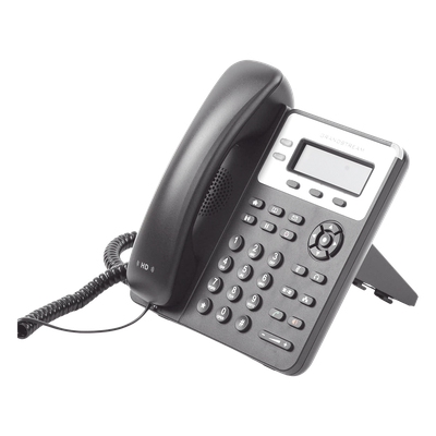 Teléfono IP SMB de 2 líneas con 3 teclas de función programables y conferencia de 3 vías, 5 Vcc