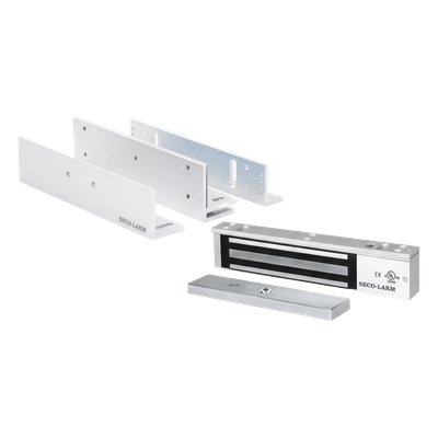 Kit Para Control de Acceso Incluye Chapa Magnética de 600 Lbs / Montaje En Z y L / Uso Interior / Certificación UL / Color Plata