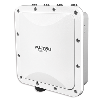Punto de Acceso Industrial Super Wi-Fi 6 Conectorizado 2x2, Doble Banda Simultanea en 2.4 y 5 GHz, Hasta 400 m de Cobertura, 512 Usuarios Concurrentes