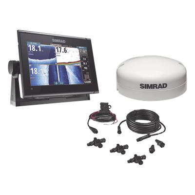 Kit de pantalla multifuncional GO9 con kit NMEA2000 y antena GS25