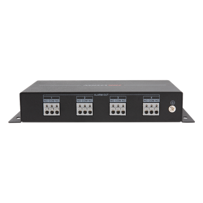 Módulo de 4 Relevadores de Capacidad 30 Vcc (Max. 1 A) / Para Funciones de Automatización / Comunicación RS-485