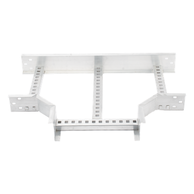 Derivación T Horizontal / Aluminio Perfil Z / Peralte 3 1/4\" / Ancho 12\" / Radio 8\" / NEMA-VE1/VE2