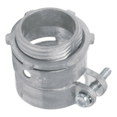 Conector recto para tubo flexible de 1 1/2\" (38 mm)