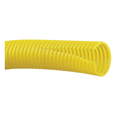 Tubo Corrugado Abierto para Protección de Cables, 1.50in (38.1 mm) de Diámetro, 152.4 m de Largo, Color Amarillo