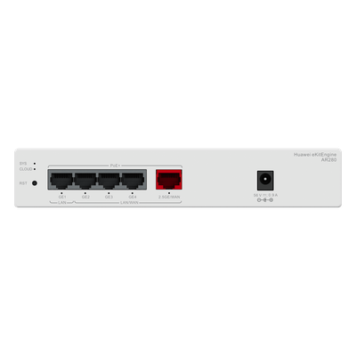 Router eKit para 150 clientes / Controladora para 16 APs / 5 Puertos PoE+ (1 WAN 2.5 Gbps + 1 LAN Gigabit + 3 LAN/WAN gigabit) / Presupuesto PoE 41W / Gestión en la nube / Libre de licenciamiento