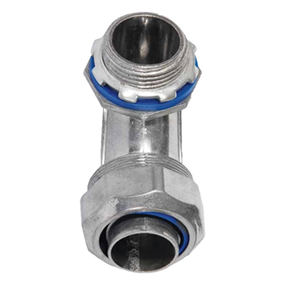 Conector Curvo para tubo tipo Liquidtight de 3/4\" (19 mm). Compatible con ANC-COT34.