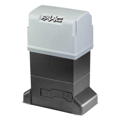 Operador FAAC 844 C de Uso Intensivo Para Puertas Corredizas de 1800 Kg y Hasta 40 Metros / Voltaje de Operación 220V