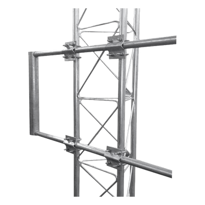 Brazo Uso Rudo para Torre STZ Galvanizado por Inmersión en Caliente de 170 x 60 cm Tubo 2\" Ced 30.