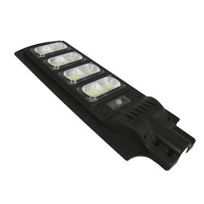 Luminaria con Panel Solar y Sensor de Movimiento de 160 W/ Luz fría 6 500 K/ Dimensiones 720 x 240 mm / Ángulo de Luz 120°.