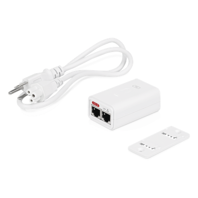 Adaptador PoE Ubiquiti Gigabit de 24 VDC, 0.3 A
