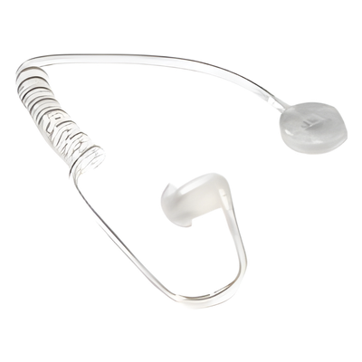 Tubo acústico transparente con conector circular, fabricación de alta calidad