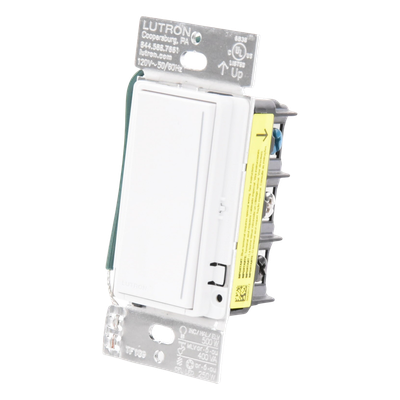 Atenuador táctil Sunnata Pro con barra de luz LED, cable neutro requerido, línea RadioRA 3