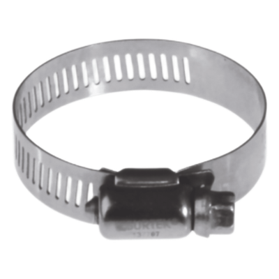 Abrazadera sin fin diam 3/4 a 1-1/2in, ancho 1/2in inoxidable
