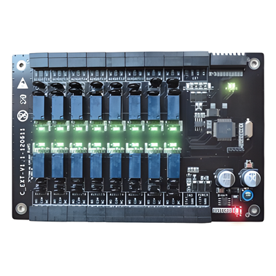 Expansor de 16 Relevadores / RS-485 / Compatible ZKEC10 / Hasta 58 Relevadores / 12VCC