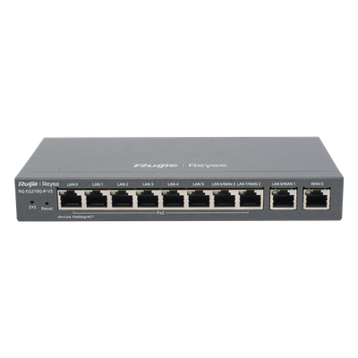 Router Balanceador con Función SD-WAN, PoE+ hasta 110 Watts, Hasta 4 Servicios de Internet y hasta 200 clientes con desempeño de 1 Gbps