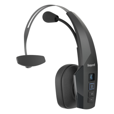 BlueParrott B350-XT , cancelación de ruido del 96%, Bluetooth, IP54, control de voz, para ambientes ruidosos (204260).
