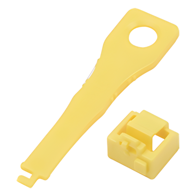 Protector de Bloqueo LockIT, para Salida RJ45, Incluye una Llave Universal, Bolsa con 10 Piezas