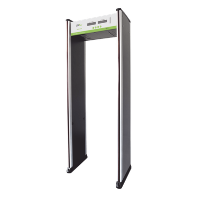 Arco Detector de Metales de 6 Zonas / Sensor IR / Contador de personas / Contador de alarmas.